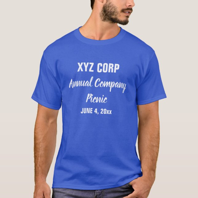 Corporate Business Party T-Shirt (Front)