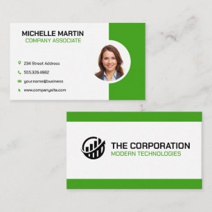 Corporate Business Woman Card