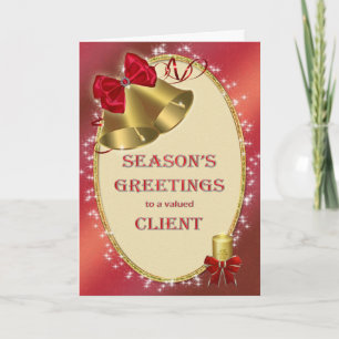 Corporate Christmas card for client