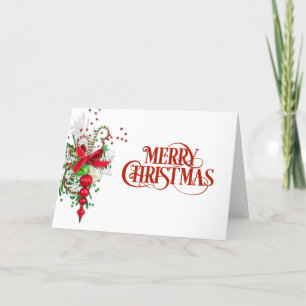 Corporate Christmas Card With ornament