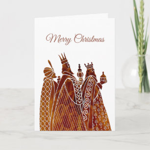 Corporate Christmas Card with Three Wisemen