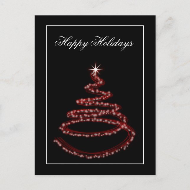 Corporate Christmas Greeting PostCards (Front)