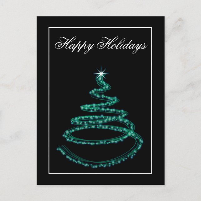 Corporate Christmas Greeting PostCards (Front)