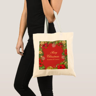 Corporate Christmas Party Favour Tote Bag
