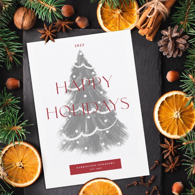 Corporate Christmas Tree Holiday Card (Creator Uploaded)
