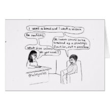 Corporate Communications Unicorn Card