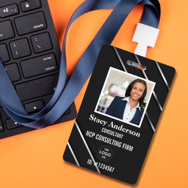 Corporate Company Employee Title Name Photo ID  ID Badge (Corporate Company Employee Title Name Photo ID Badge)