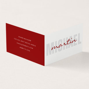 Corporate   Consulting   Marketer Business Card