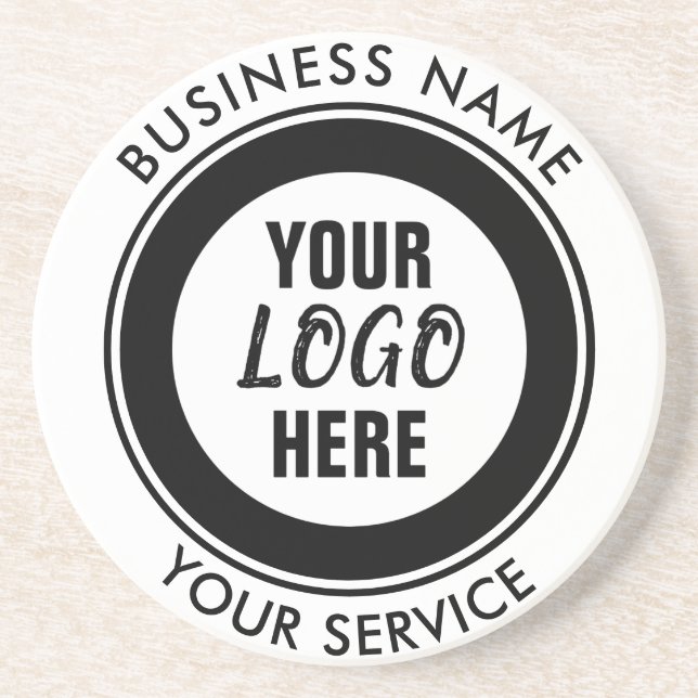 Corporate Custom Business Logo Coaster (Front)