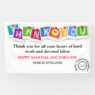 Corporate Doctors Day Thank You Banner