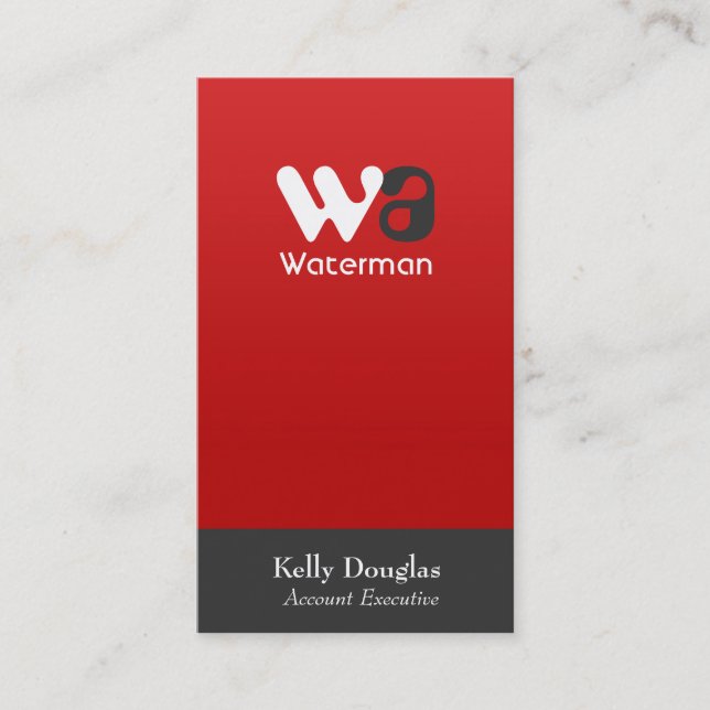 Corporate Elegance Business Card (Front)