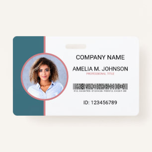 Corporate Employee Photo ID Badge