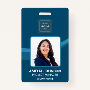 Corporate Employee Photo Logo ID Badge