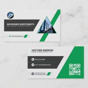 Corporate Financial Business Card