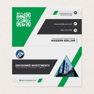 Corporate Financial Business Card