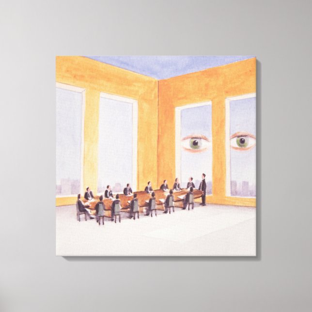 Corporate Governance 2003 Canvas Print (Front)