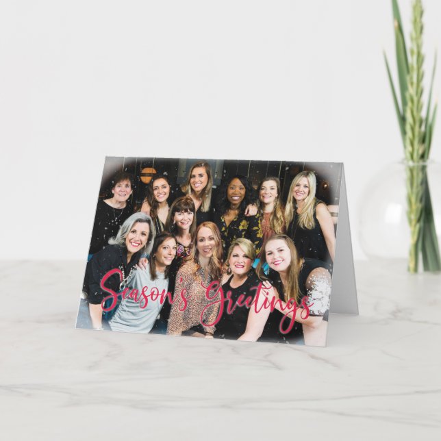 Corporate Holiday Greetings Card (Front)