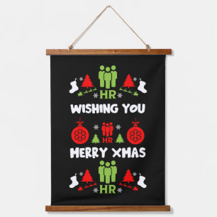 Corporate HR Xmas Gifts Hanging Tapestry