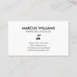 Corporate Icon Business Card