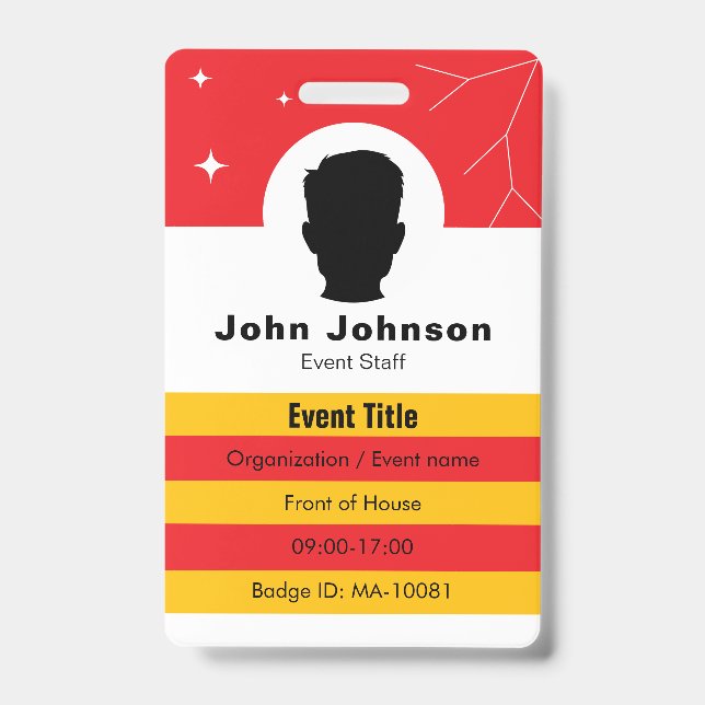 Corporate ID Badge (Front)