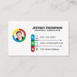 Corporate Info Template   Business Professional Card