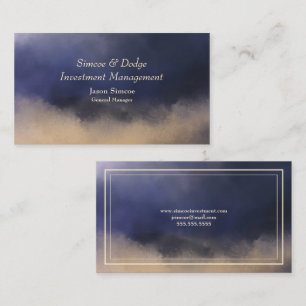 Corporate, Investment, Consultant, Owner, Manager Business Card