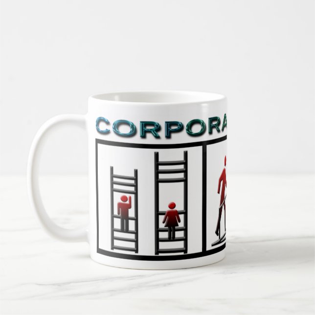 Corporate Ladder Coffee Mug (Left)