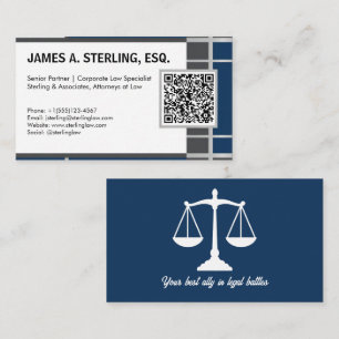 Corporate Law Specialist Business Card