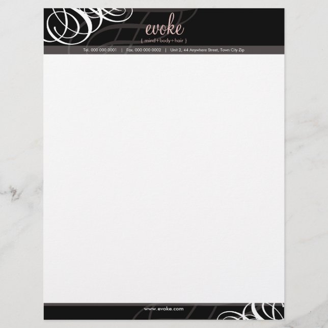 CORPORATE LETTERHEAD :: designer vogue 16 (Front)