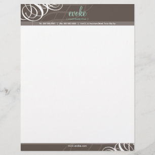 CORPORATE LETTERHEAD :: designer vogue 4 Template