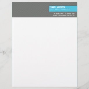 CORPORATE LETTERHEAD :: simple blocked 2
