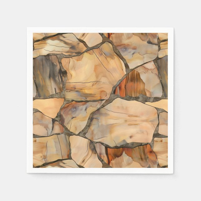 Corporate Logo Cocktail Napkins (Front)