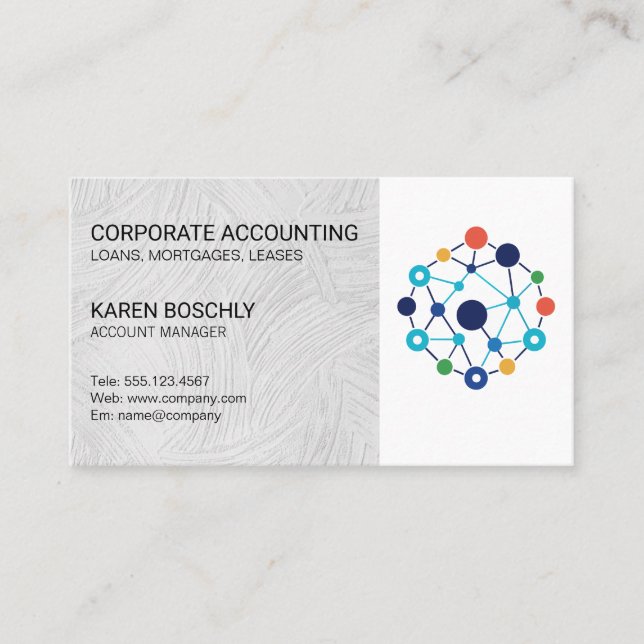 Corporate Logo | Networking | Professional Business Card (Front)