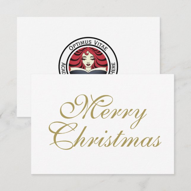 Corporate Merry Christmas Card (Front/Back)
