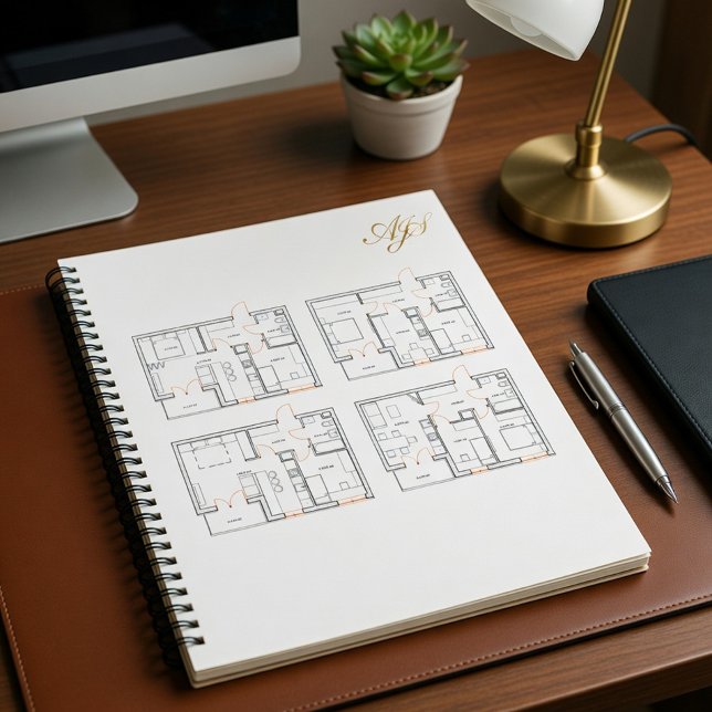 Corporate Notebook with Blueprint (Creator Uploaded)