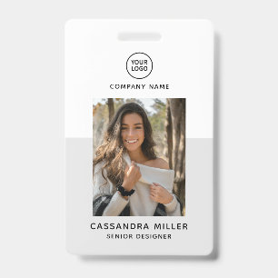 Corporate Office Custom Employee  ID Badge