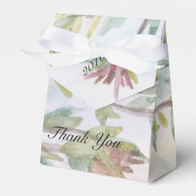 Corporate or Wedding Guest Favour Box (Front Side)