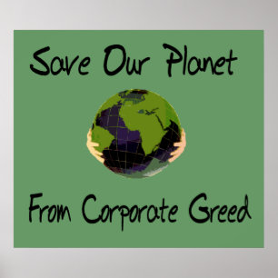 Corporate Planet Poster