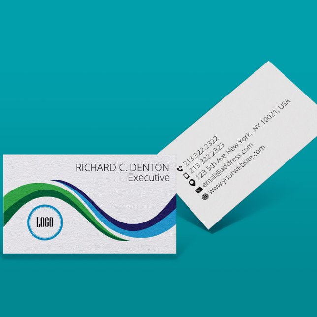 Corporate Professional Administrative Executive  Business Card (Creator Uploaded)