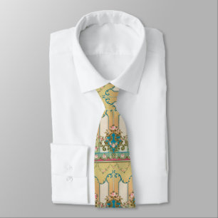 Corporate Professional Attire Art Nouveau Business Tie