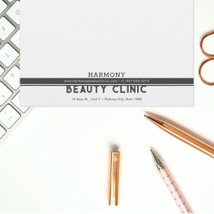 Corporate, Professional Black Stationery