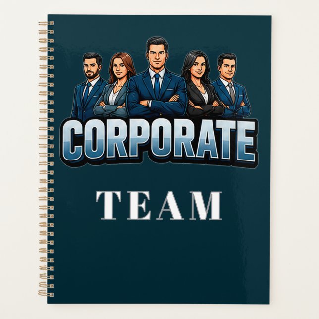 🏢 Corporate Professional Business Team 💼 Planner (Front)