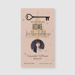 Corporate Real Estate Realtor Holiday Post Card