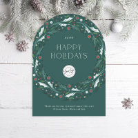 Corporate Retail Business Wreath Arch Diecut