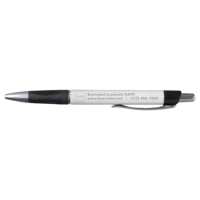 Corporate Round Logo Contact Phone Webpage on Side (Bottom)