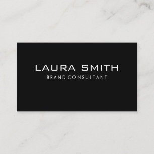 Corporate Simple   Black / Grey Business Card