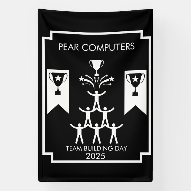 Corporate Staff Team Building Event Banner (Vertical)