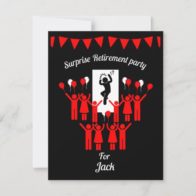 Corporate Surprise Retirement Party (Front)