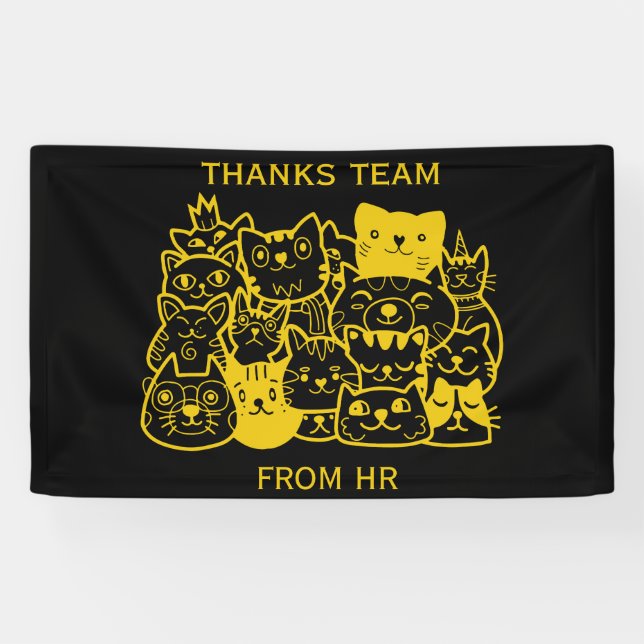Corporate Team Thanks Banner (Horizontal)