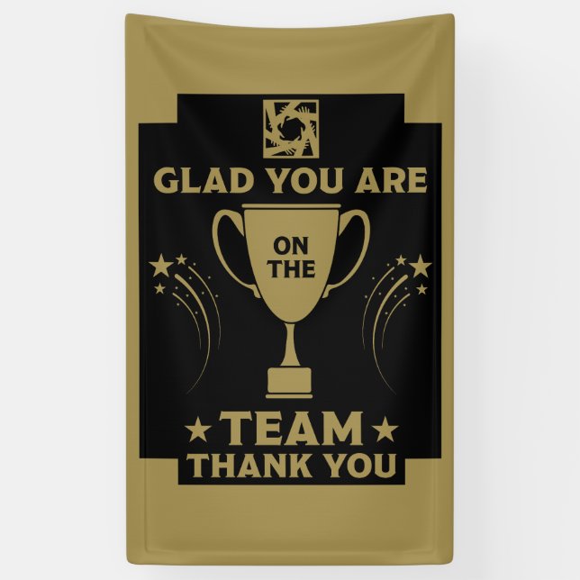 Corporate Team Thanks Banner (Vertical)